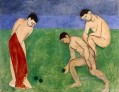 A Game of Bowls abstract fauvism Henri Matisse